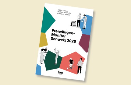 Titelbild der Publikation Freiwilligen-Monitor Schweiz 2025